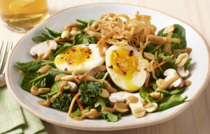 Bird nest salad