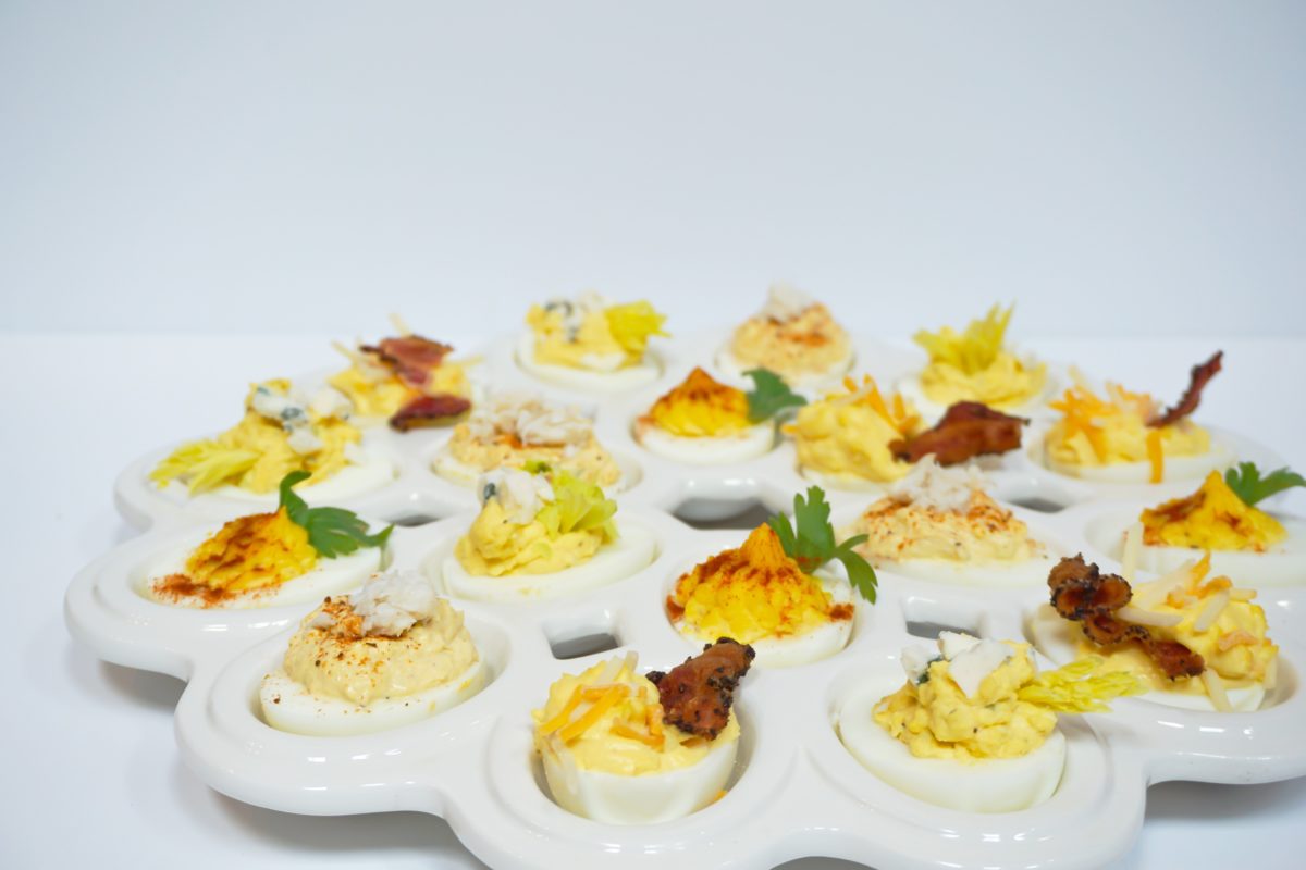 Deviled Eggs Five Ways