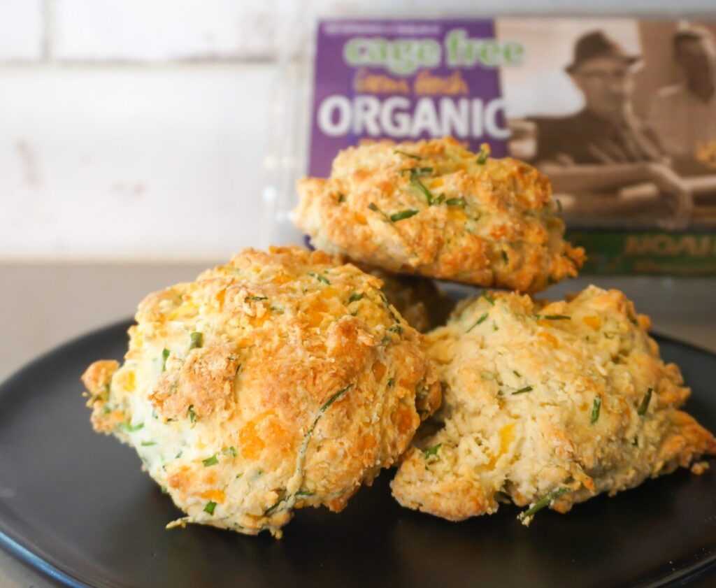 Egg Cheddar Biscuits