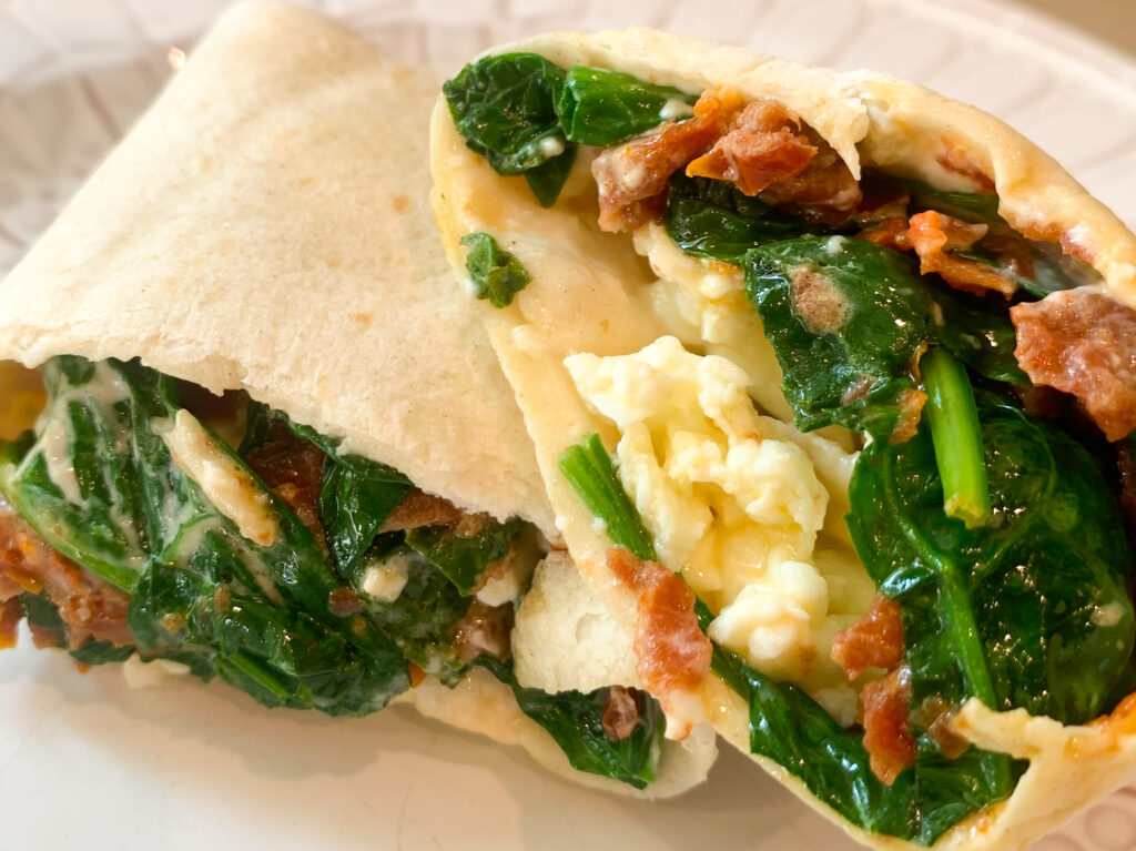 Starbucks Egg White Spinach Wrap