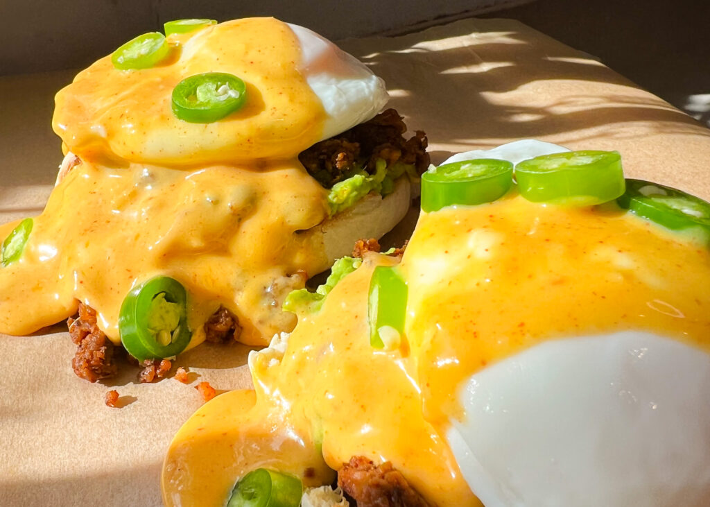 Mexican Eggs Benedict