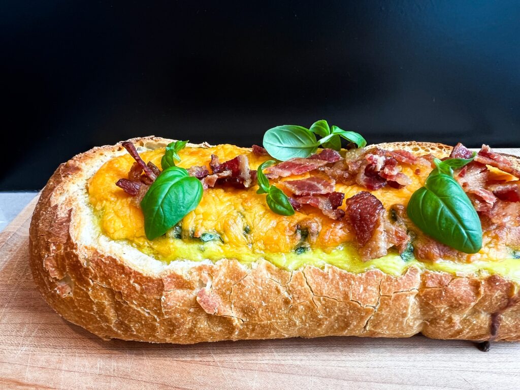 Baked Egg Boat