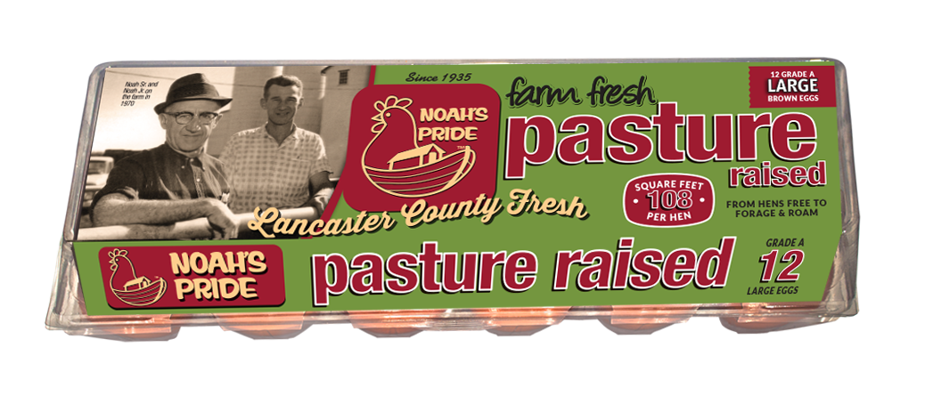 Noah's Pride Pasture Raised Egg Carton